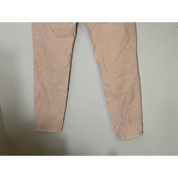 Closed Baker Light Pink Velvet Skinny Pants Size 30 - Picture 7 of 13